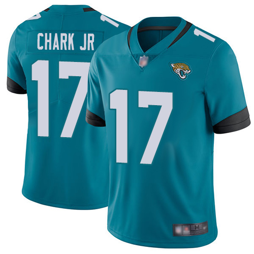 Jaguars #17 DJ Chark Jr Teal Green Alternate Men's Stitched Football Vapor Untouchable Limited Jersey