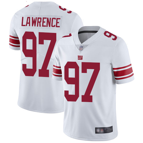 Giants #97 Dexter Lawrence White Men's Stitched Football Vapor Untouchable Limited Jersey