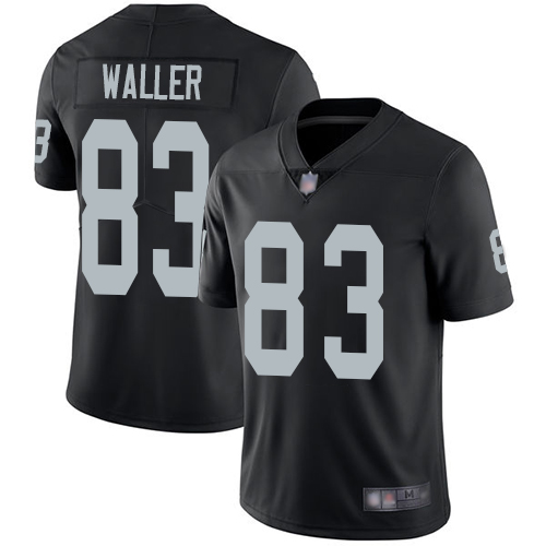 Raiders #83 Darren Waller Black Team Color Men's Stitched Football Vapor Untouchable Limited Jersey