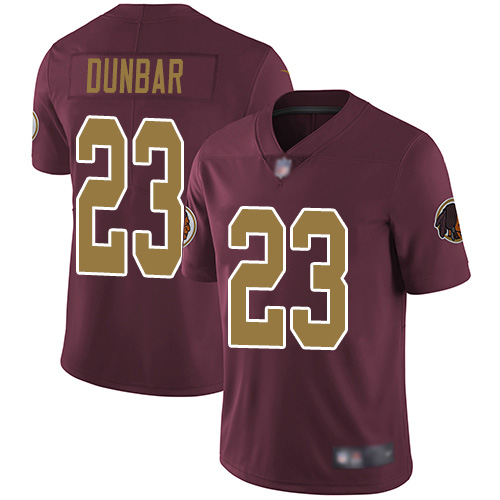 Redskins #23 Quinton Dunbar Burgundy Red Alternate Men's Stitched Football Vapor Untouchable Limited Jersey