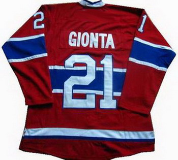 Kids Montreal Canadiens 21 GIONTA Red jerseys For Sale