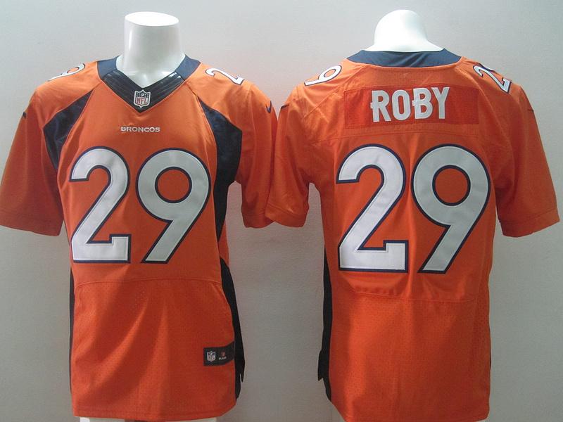 Nike Denver Broncos 29 Bradley Roby Orange Elite NFL Jerseys