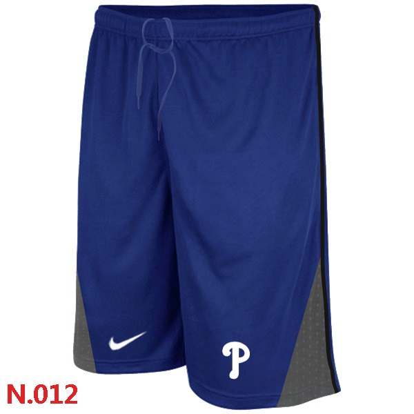Nike Philadelphia Phillies Performance Training Shorts Blue