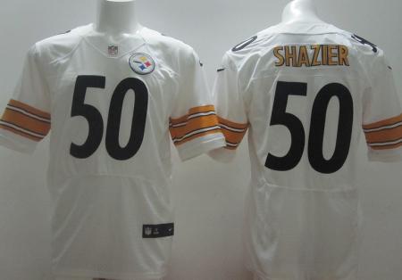 Nike Pittsburgh Steelers 50 Ryan Shazier White Elite NFL Jerseys