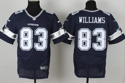 Nike Dallas Cowboys 83 Terrance Williams Blue Elite NFL Jerseys