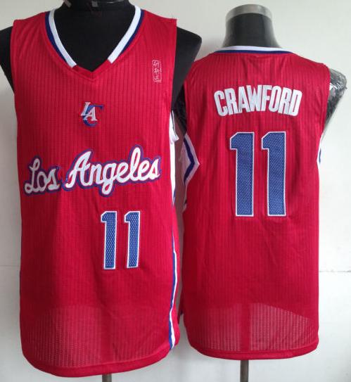 Los Angeles Clippers 11 Jamal Crawford Red Revolution 30 NBA Jerseys