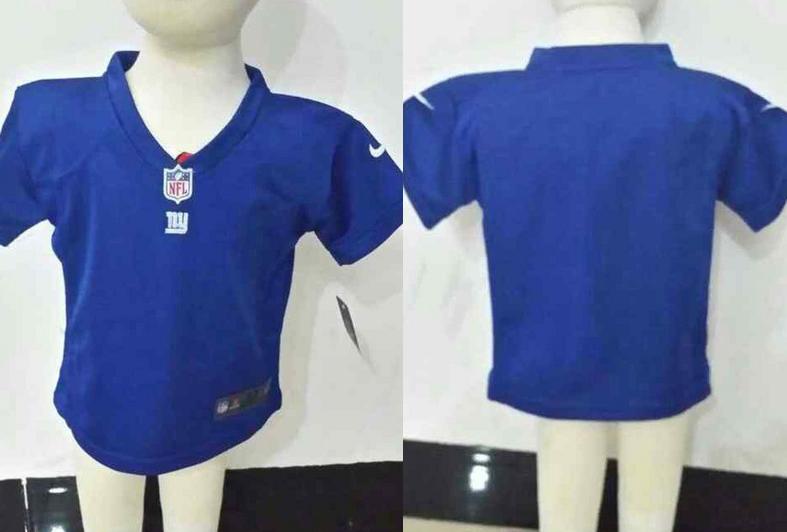 Baby Nike New York Giants Blank Blue NFL Jerseys
