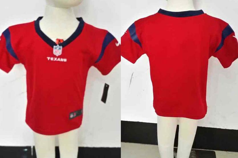 Baby Nike Houston Texans Blank Red NFL Jerseys