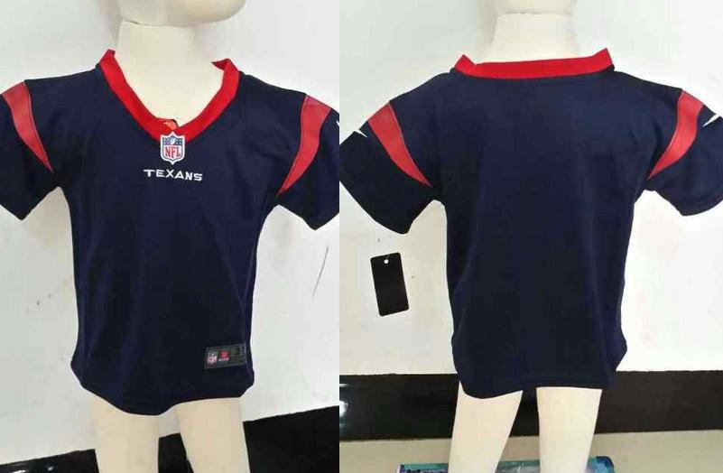 Baby Nike Houston Texans Blank Blue NFL Jerseys