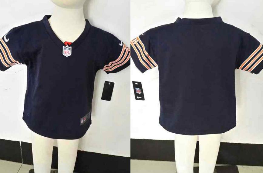 Baby Nike Chicago Bears Blank Blue NFL Jerseys