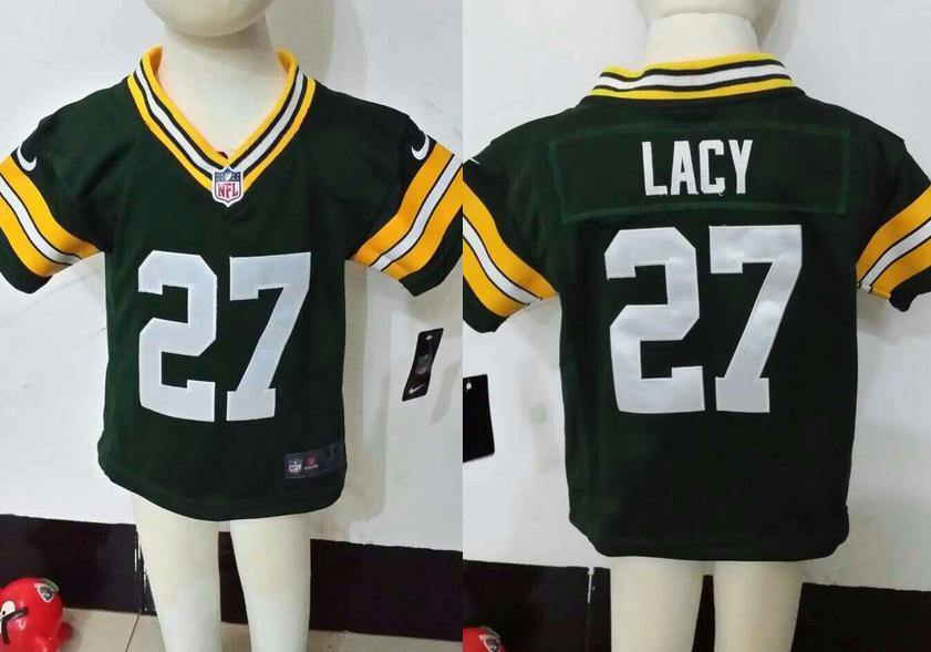 Baby Nike Green Bay Packers 27 Eddie Lacy Green NFL Jerseys