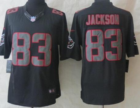 Nike Tampa Bay Buccaneers 83 Vincent Jackson Black Impact LIMITED NFL Jerseys
