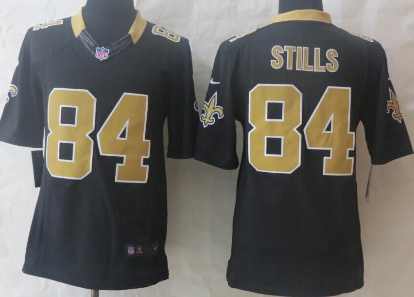Nike New Orleans Saints 84 Kenny Stills Black Limited NFL Jerseys