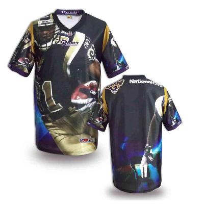 Nike St. Louis Rams Blank Printing Fashion Game NFL Jerseys (7)