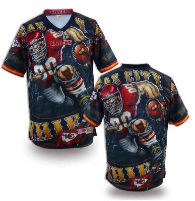 Nike Kansas City Chiefs Blank Printing Fashion Game NFL Jerseys (3)