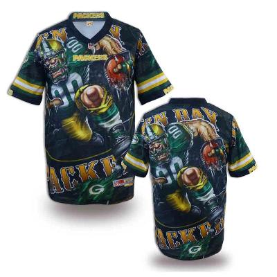 Nike Green Bay Packers Blank Printing Fashion Game NFL Jerseys (8)