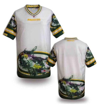 Nike Green Bay Packers Blank Printing Fashion Game NFL Jerseys (6)