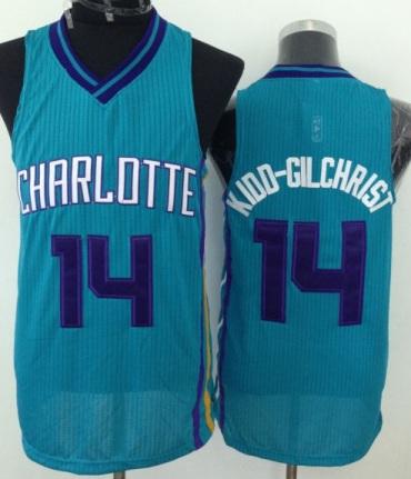 Charlotte Hornets 14 Michael Kidd-Gilchrist Green Revolution 30 NBA Jerseys