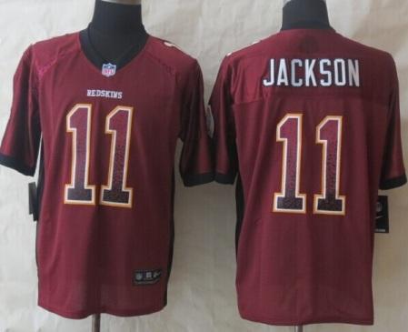 Nike Washington Redskins 11 DeSean Jackson Red Drift Fashion Elite NFL Jerseys