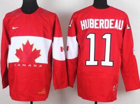 2014 IIHF ICE Hockey World Championship Canada Team 11 Jonathan Huberdeau Red Jerseys