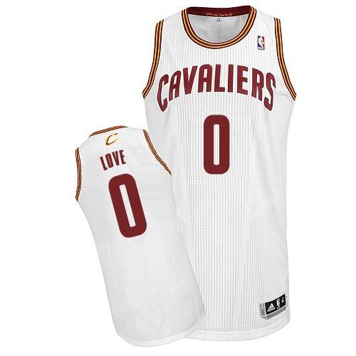 Cleveland Cavaliers 0 Kevin Love White Stitched Swingman NBA Jersey