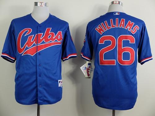 Chicago Cubs 26 Billy Williams Blue 1994 Turn Back The Clock Stitched MLB Jersey