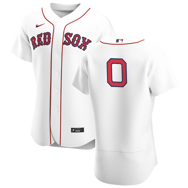 Mens Boston Red Sox #0 Adam Ottavino Nike White Home FlexBase Jersey
