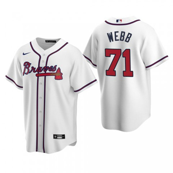 Mens Atlanta Braves #71 Jacob Webb