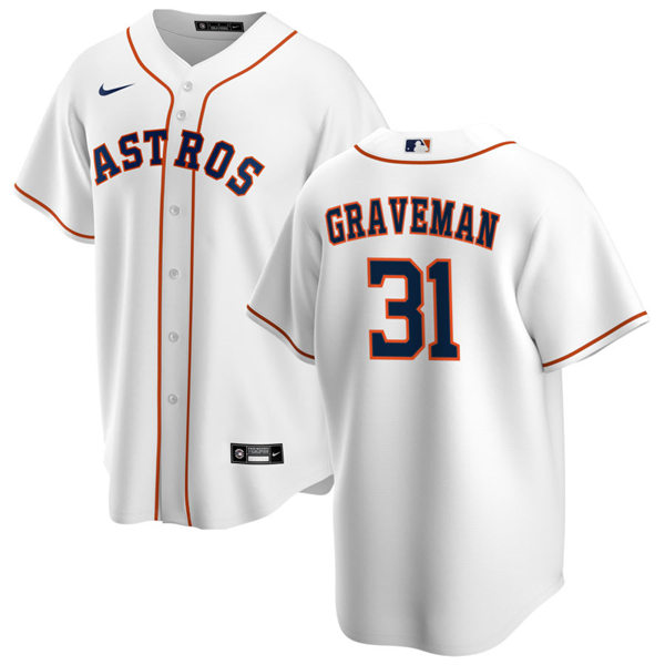 Mens Houston Astros #31 Kendall Graveman (1)