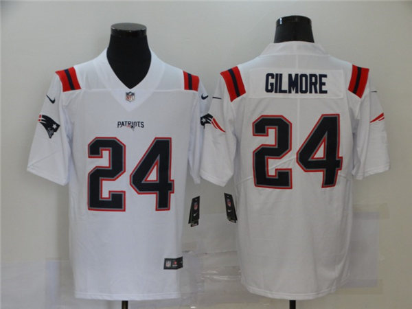 Men's New England Patriots #24 Stephon Gilmore White Nike Color Rush Legend Player Limited Jersey