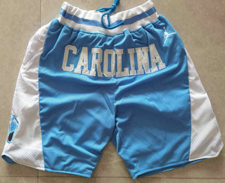 Men's North Carolina Tar Heels Light Blue College Basketball Brand Jordan Just Don Swingman Shorts