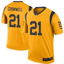 Men's Los Angeles Rams Retired Player #21 Nolan Cromwell Nike Color Rush Limited Jersey