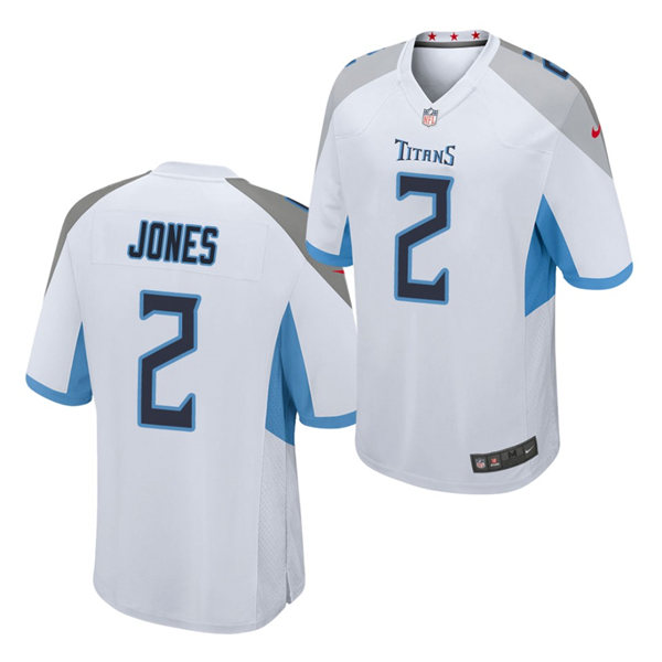 Youth Tennessee Titans #2 Julio Jones Stitched Nike White Jersey