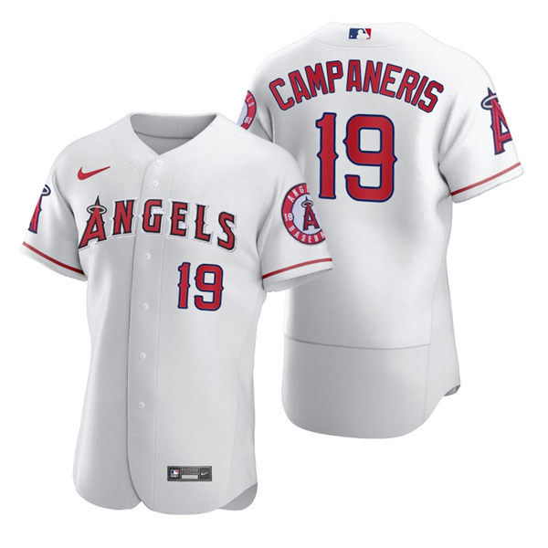Mens Los Angeles Angels Retired Player #19 Bert Campaneris