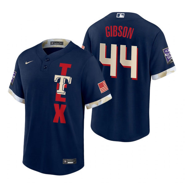 Mens Texas Rangers #44 Kyle Gibson 2021 MLB All-Star Game Nike Navy Stitched Jersey