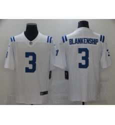 Mens Indianapolis Colts #3 Rodrigo Blankenship Nike White Vapor Limited Jersey