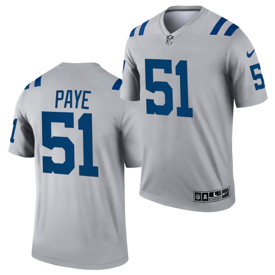 Mens Indianapolis Colts #51 Kwity Paye (3)