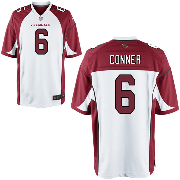 Youth Arizona Cardinals #6 James Conner Nike White Vapor Limited Jersey
