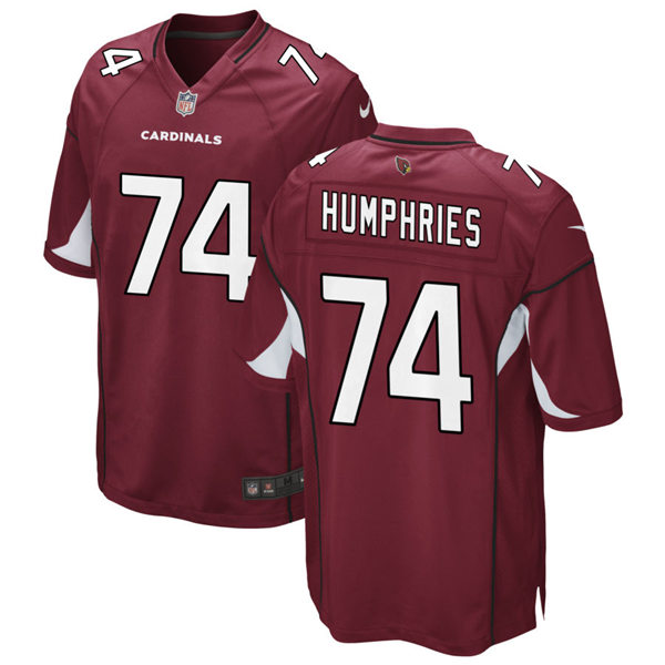 Mens Arizona Cardinals #74 D. J. Humphries Nike Cardinal Vapor Limited Jersey