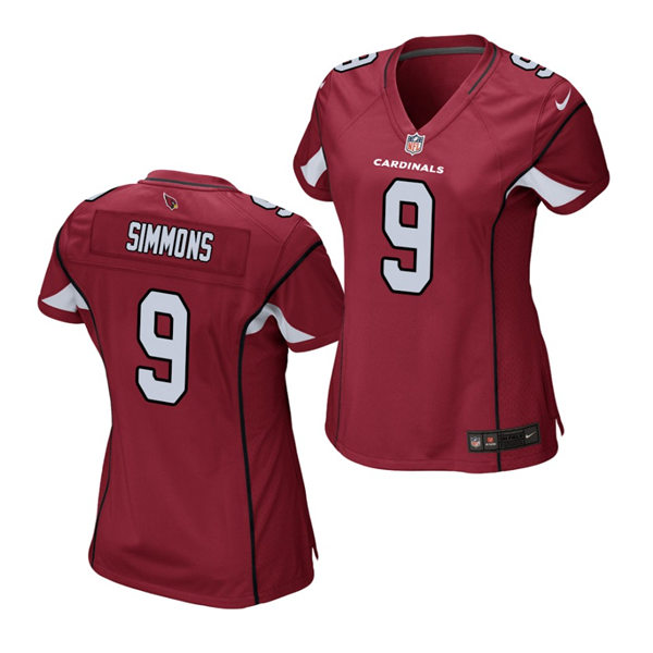 Womens Arizona Cardinals #9 Isaiah Simmons Nike Cardinal Vapor Limited Jersey
