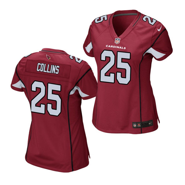Womens Arizona Cardinals #25 Zaven Collins Nike Cardinal Vapor Limited Jersey