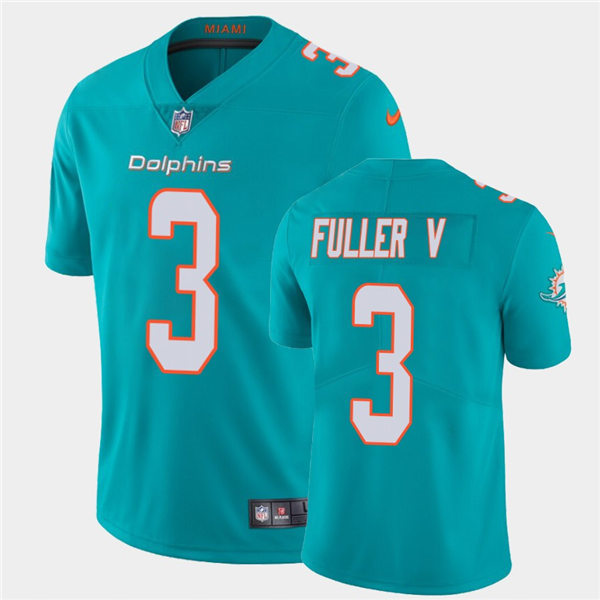 Mens Miami Dolphins #3 Will Fuller V Nike Aqua Vapor Limited Jersey