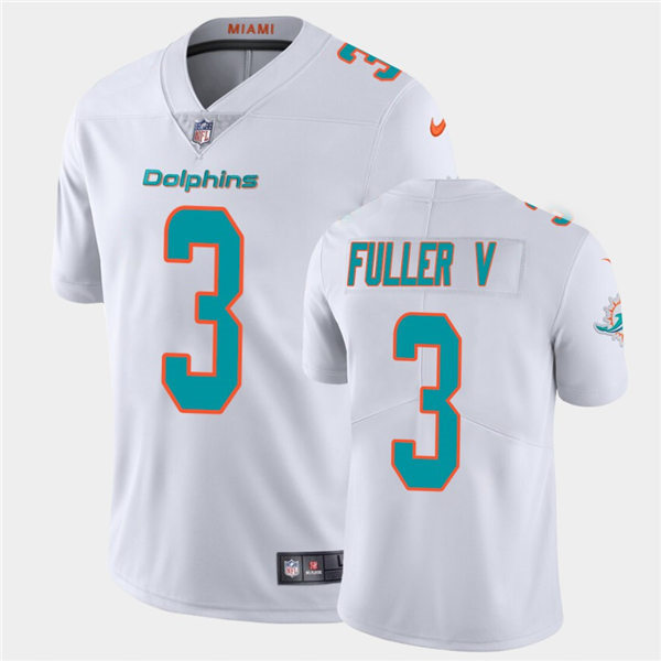 Youth Miami Dolphins #3 Will Fuller V Nike White Vapor Limited Jersey
