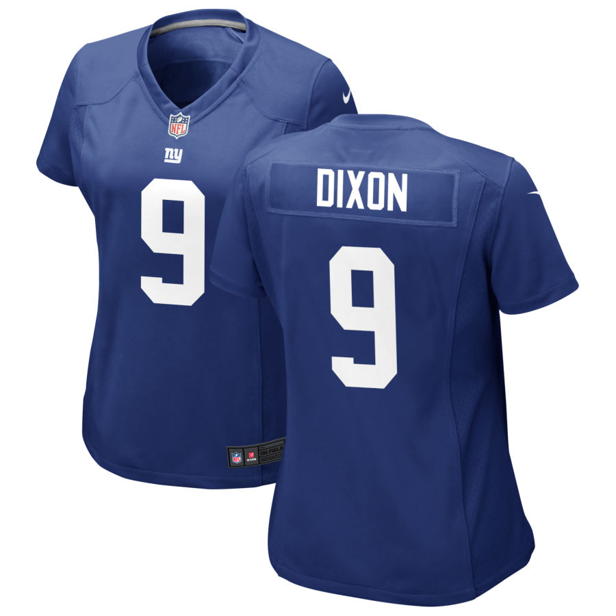 Womens New York Giants #9 Riley Dixon Nike Royal Limited Player Jersey