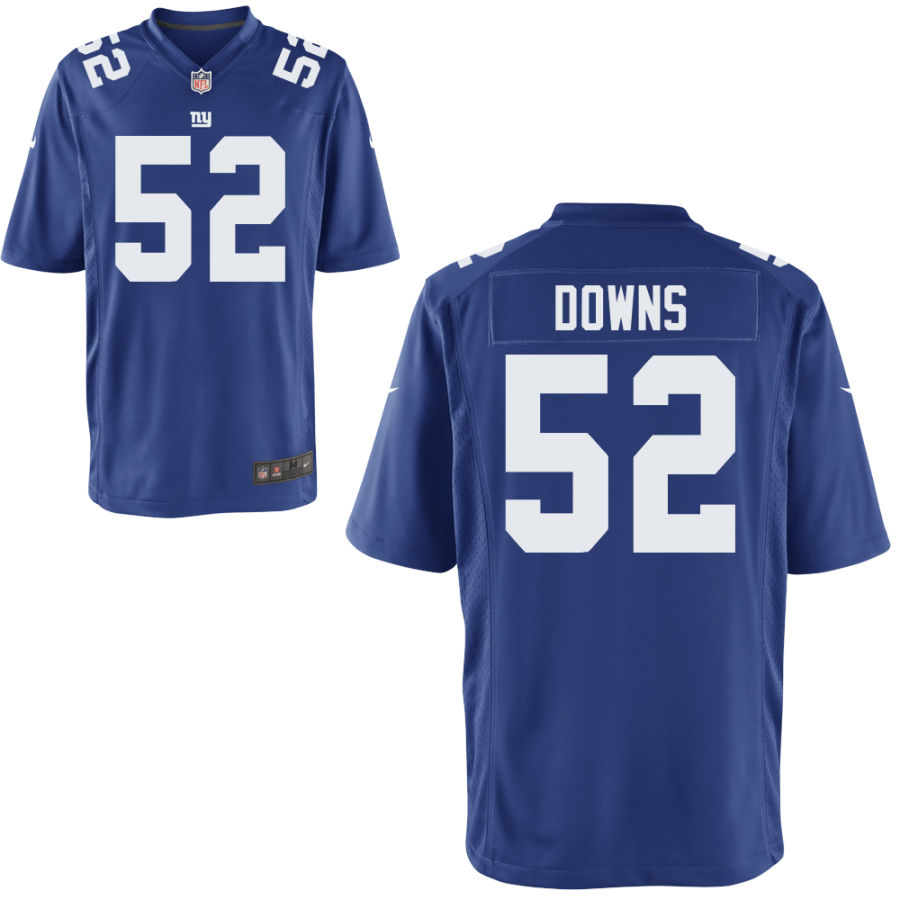 Youth New York Giants #52 Devante Downs Nike Royal Limited Jersey