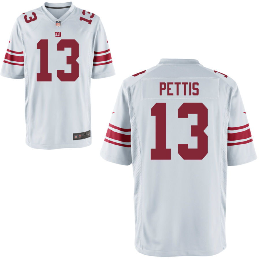 Youth New York Giants #13 Dante Pettis Nike White Limited Jersey
