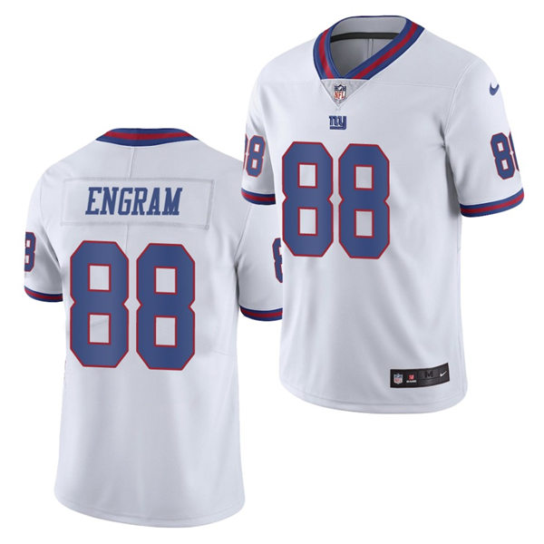 Mens New York Giants #88 Evan Engram Nike White Vapor Untouchable Color Rush Limited Player Jersey