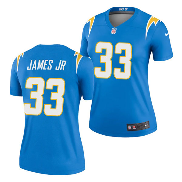 Womens Los Angeles Chargers #33 Derwin James Jr. Nike Powder Blue Limited Jersey