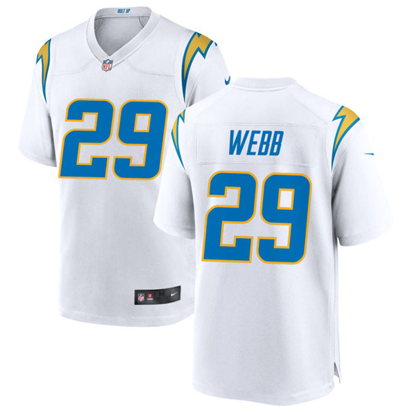 Mens Los Angeles Chargers #29 Mark Webb -w