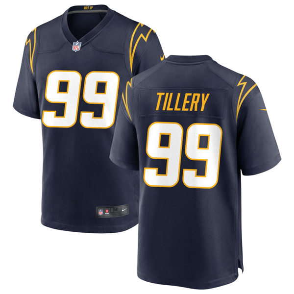 Mens Los Angeles Chargers #99 Jerry Tillery -n